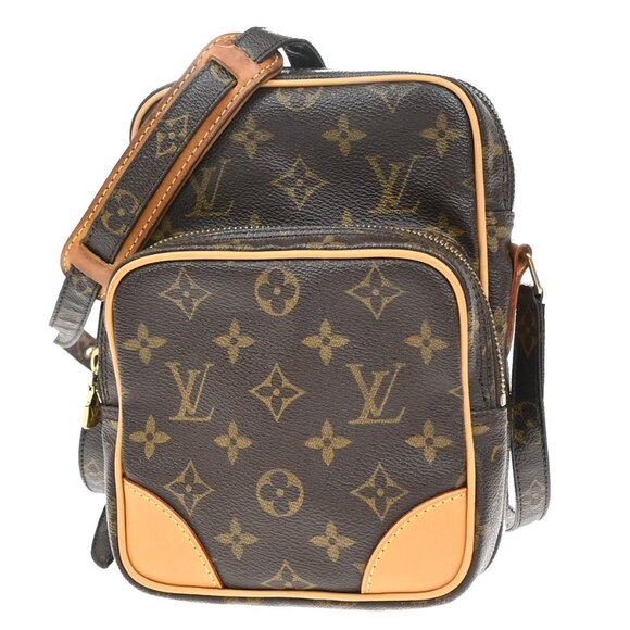 LOUIS VUITTON Amazon Crossbody Shoulder Bag Monogram Leather BN M45236 12EF716 - Picture 1 of 14